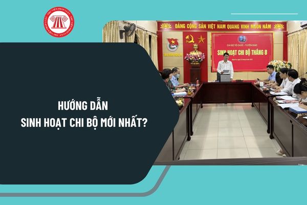 Hướng dẫn sinh hoạt chi bộ mới nhất? Chi tiết công tác chuẩn bị và các bước sinh hoạt chi bộ ra sao?