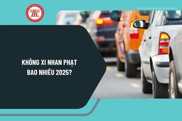 Không xi nhan phạt bao nhiêu 2025? Điều kiện phương tiện tham gia giao thông đường bộ 2025 như thế nào?