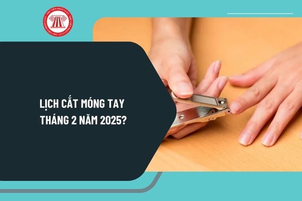 Lịch cắt móng tay tháng 2 năm 2025? Ngày tốt để cắt móng tay theo tuổi 12 con giáp? Tháng 2 2025 có bao nhiêu ngày?