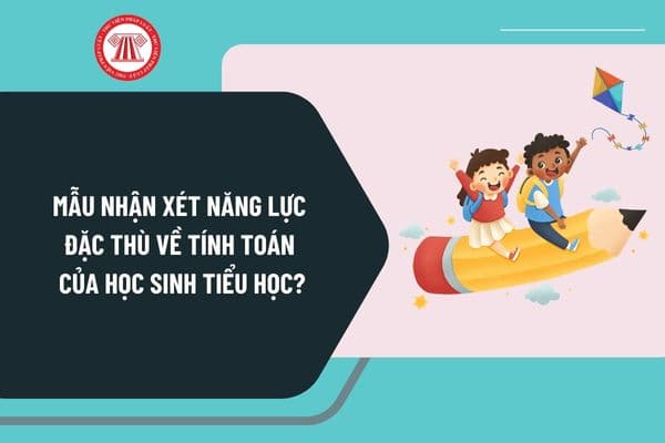 Mẫu nhận xét năng lực đặc thù về tính toán của học sinh tiểu học? Lộ trình đánh giá học sinh tiểu học theo Thông tư 27 ra sao?