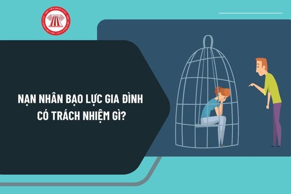 Nạn nhân bạo lực gia đình có trách nhiệm gì theo Luật Phòng, chống bạo lực gia đình năm 2022?