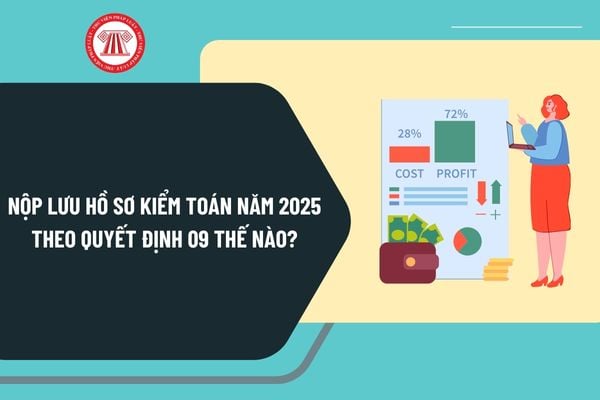 Nộp lưu hồ sơ kiểm toán năm 2025 theo Quyết định 09 thế nào? Bảo quản hồ sơ kiểm toán ra sao?