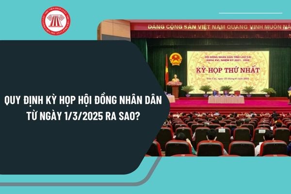 Quy định Kỳ họp Hội đồng nhân dân từ ngày 1/3/2025 ra sao? Biểu quyết của Hội đồng nhân dân thế nào?