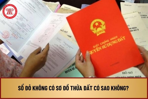 Sổ đỏ không có sơ đồ thửa đất có sao không? Sơ đồ thửa đất trên Sổ đỏ từ 1/8/2024 được thể hiện thế nào?