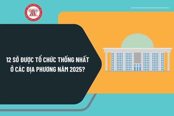 12 Sở được tổ chức thống nhất ở các địa phương năm 2025? Nhiệm vụ và quyền hạn của sở như thế nào?