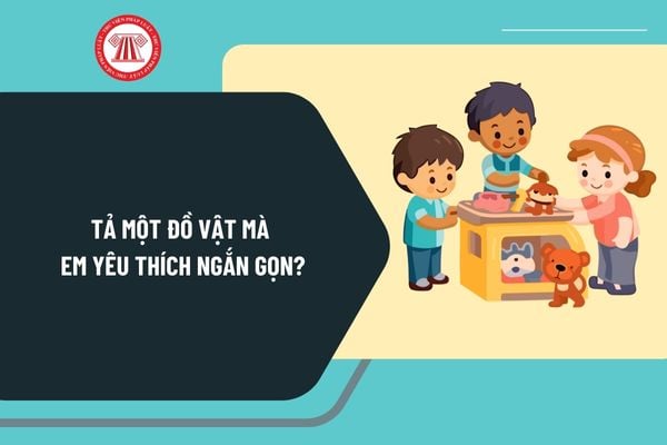 Tả một đồ vật mà em yêu thích ngắn gọn? Mẫu viết 4-5 câu tả một đồ vật mà em yêu thích như thế nào?