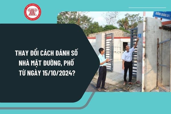 Thay đổi cách đánh số nhà mặt đường, phố từ ngày 15/10/2024 như thế nào? Cấu tạo các loại biển số nhà ra sao?