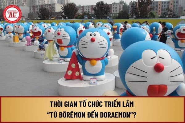 Thời gian tổ chức triển lãm Từ Đôrêmon đến Doraemon bản quyền truyện tranh ở Việt Nam qua ba thập kỷ khi nào?