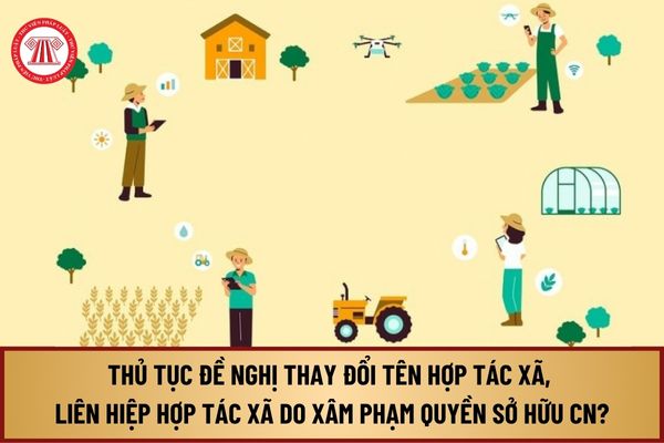 Thủ tục đề nghị thay đổi tên hợp tác xã, liên hiệp hợp tác xã do xâm phạm quyền sở hữu công nghiệp ở cấp huyện như thế nào?