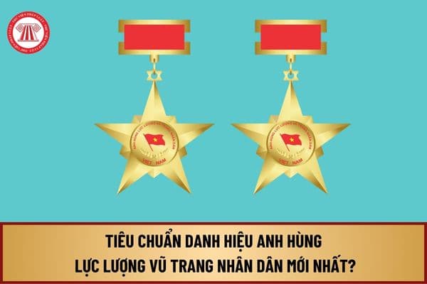 Tiêu chuẩn danh hiệu Anh hùng Lực lượng vũ trang nhân dân mới nhất? Anh hùng Lực lượng vũ trang nhân dân là ai?