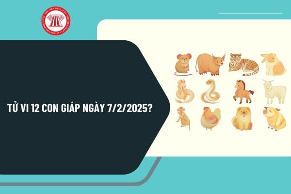 Tử vi 12 con giáp ngày 7 2 2025? Tử vi 12 con giáp hôm nay 7 2 2025 có tốt không? Xem tử vi có mê tín dị đoan không?