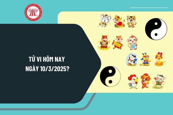 Tử vi hôm nay 10 3 2025 chi tiết? Tử vi 12 con giáp hôm nay 10 3 2025? Tử vi ngày 10 3 2025 có tốt không?