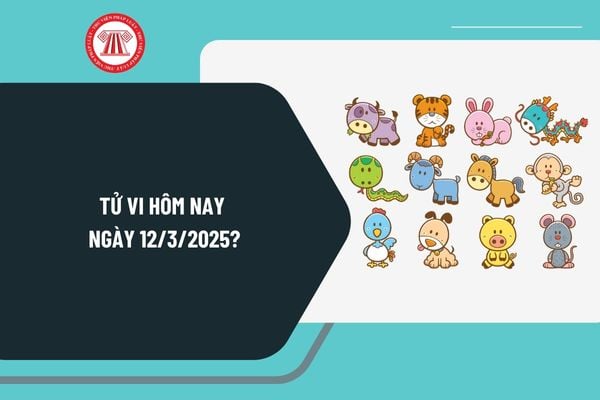 Tử vi hôm nay 12 3 2025 chi tiết? Tử vi ngày 12 3 2025 có gì mới? Tử vi 12 con giáp hôm nay 12 3 2025?