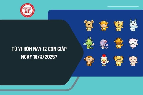 Tử vi ngày hôm nay 16 3 2025 chi tiết? Tử vi 12 con giáp hôm nay 16 3 2025? Tử vi ngày 16 3 2025 có tốt không?