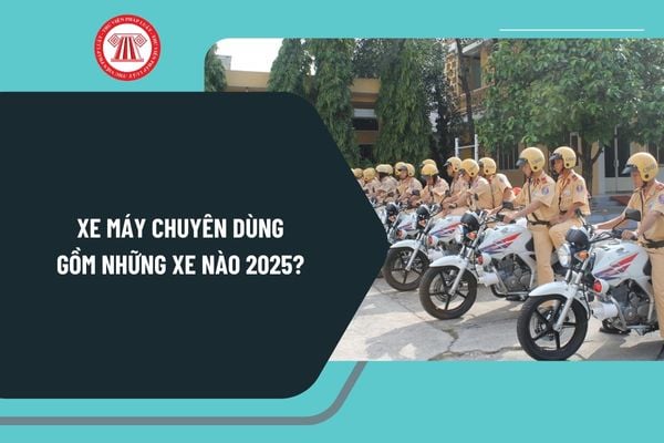 Xe máy chuyên dùng gồm những xe nào 2025? Điều kiện xe máy chuyên dùng tham gia giao thông đường bộ ra sao?