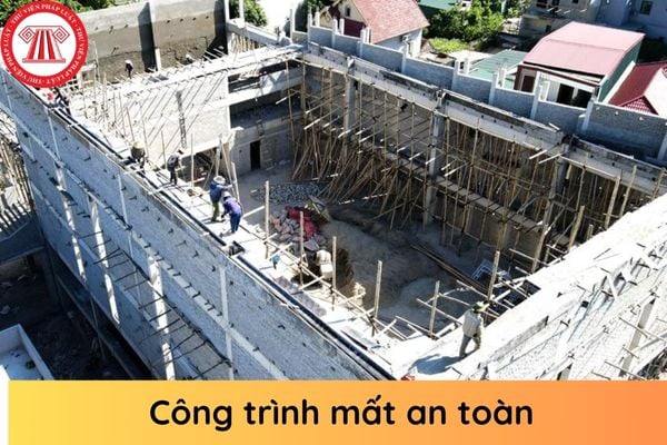 Nhà thầu thi công có quyền yêu cầu dừng thi công khi phát hiện công trình mất an toàn không?