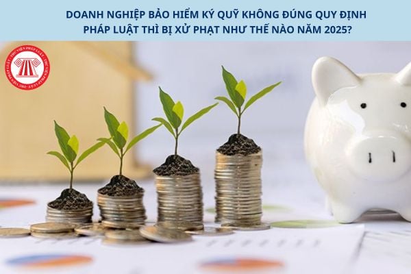 Doanh nghiệp bảo hiểm ký quỹ không đúng quy định pháp luật thì bị xử phạt như thế nào năm 2025 