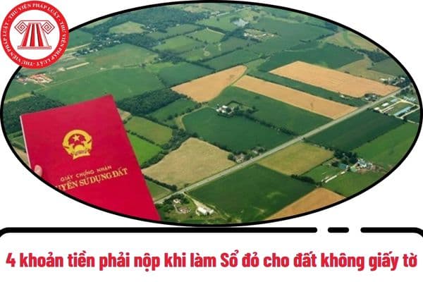 4 khoản tiền phải nộp khi làm Sổ đỏ cho đất không giấy tờ là gì? Thời gian hoàn thành thủ tục cấp sổ đỏ lần đầu là bao lâu?