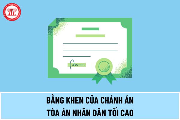 Hồ sơ đề nghị xét tặng Bằng khen của Chánh án Tòa án nhân dân tối cao gồm có những tài liệu gì?