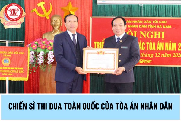 Tiêu chuẩn xét tặng danh hiệu Chiến sĩ thi đua toàn quốc của Tòa án nhân dân hàng năm từ 11/6/2024 như thế nào?