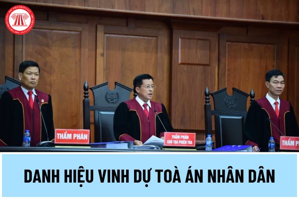 Danh hiệu vinh dự Toà án nhân dân năm 2024 thế nào? Tiêu chuẩn xét tặng danh hiệu vinh dự Toà án nhân dân ra sao?