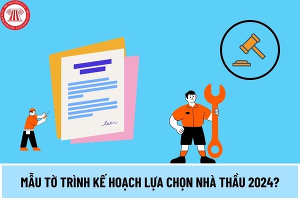 Mẫu tờ trình kế hoạch lựa chọn nhà thầu 2024? Thời gian đăng thông tin về dự án, kế hoạch lựa chọn nhà thầu được quy định thế nào?