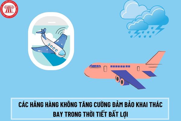 Các hãng hàng không tăng cường đảm bảo khai thác bay trong thời tiết bất lợi theo chỉ thị gì của Cục trưởng Cục Hàng không Việt Nam?