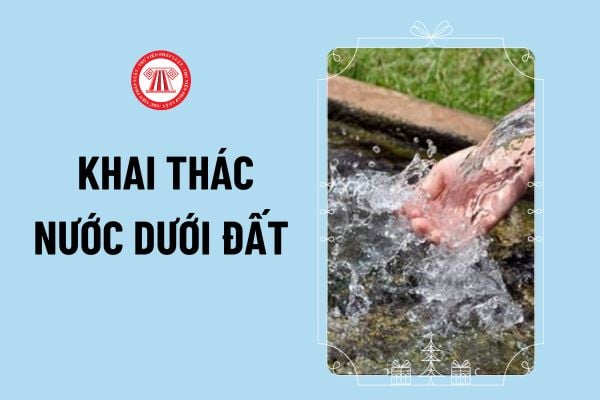 Mẫu đơn đề nghị cấp giấy phép khai thác nước dưới đất mới nhất 2024 ra sao? Hồ sơ cấp giấy phép khai thác nước dưới đất gồm những gì?