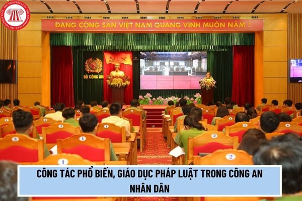 Công tác phổ biến, giáo dục pháp luật trong Công an nhân dân theo Quyết định 414/QĐ-BCA-V03 2024 có những nhiệm vụ trọng tâm gì?