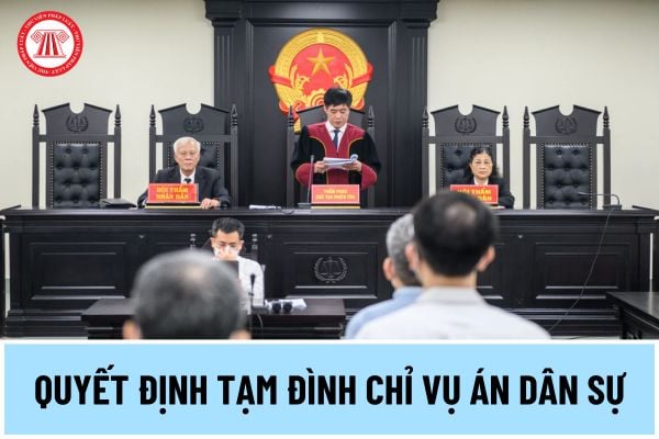 Tòa án được ra quyết định tạm đình chỉ mấy lần đối với một vụ án dân sự? Hậu quả của việc tạm đình chỉ vụ án dân sự là gì?