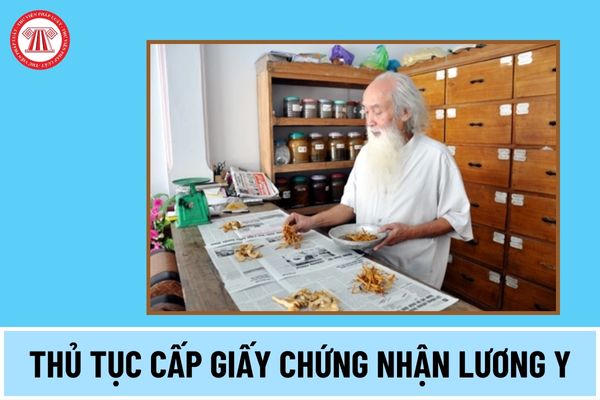 Thủ tục cấp Giấy chứng nhận lương y đối với người đã được chuẩn hóa lương y, chứng nhận lương y chuyên sâu, đạt trình độ y sỹ cấp 2 trở lên thế nào? 