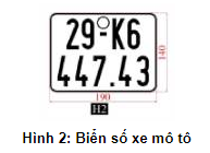 Biển số xe mô tô