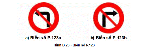 biển cấm rẽ