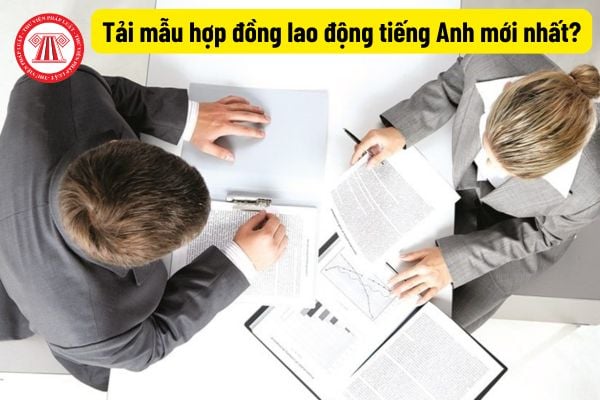 Tải mẫu hợp đồng lao động tiếng Anh mới nhất hiện nay dành cho doanh nghiệp ký hợp đồng lao động với người nước ngoài?