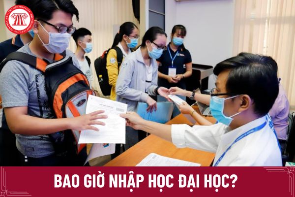 Bao giờ nhập học đại học theo quy định? Không nhập học dù đã xác nhận nhập học đại học trực tuyến có làm sao không? 