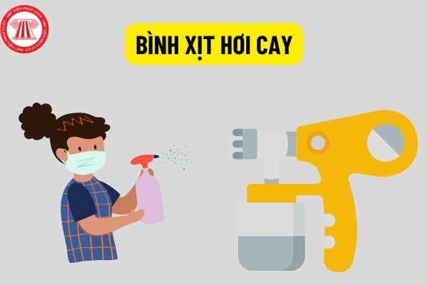 Người thực hiện vận chuyển bình xịt hơi cay có số lượng lớn qua biên giới có bị phạt tù hay không?