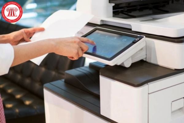 Cơ sở dịch vụ photocopy có phải xuất trình hồ sơ, giấy tờ liên quan đến hoạt động của cơ sở dịch vụ photocopy không?