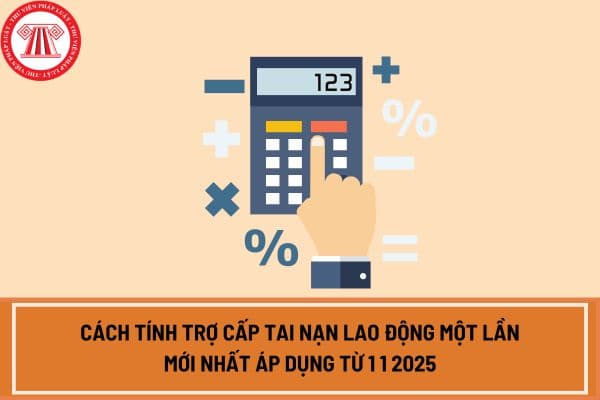 Cách tính trợ cấp tai nạn lao động một lần mới nhất áp dụng từ 1 1 2025 theo Nghị định 143 2024?