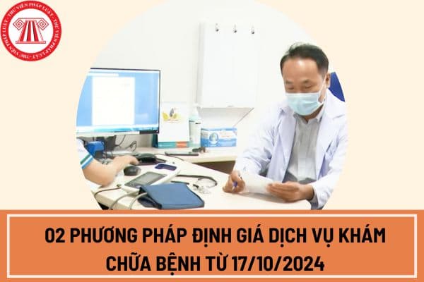 02 phương pháp định giá dịch vụ khám chữa bệnh từ 17/10/2024 theo Thông tư 21 2024 TT-BYT?