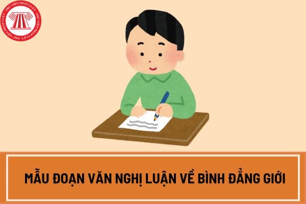 Mẫu đoạn văn nghị luận về bình đẳng giới hay? Cách viết đoạn văn nghị luận về bình đẳng giới chi tiết?