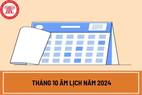 Tháng 10 âm lịch năm 2024 là tháng con gì?