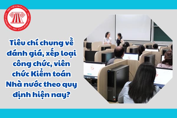 Tiêu chí chung về đánh giá, xếp loại công chức, viên chức Kiểm toán Nhà nước theo quy định hiện nay?