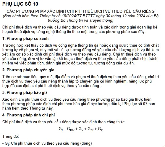 phụ lục 10