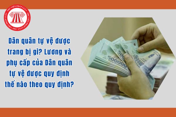 Dân quân tự vệ được trang bị gì? Lương và phụ cấp của Dân quân tự vệ được quy định thế nào theo quy định?