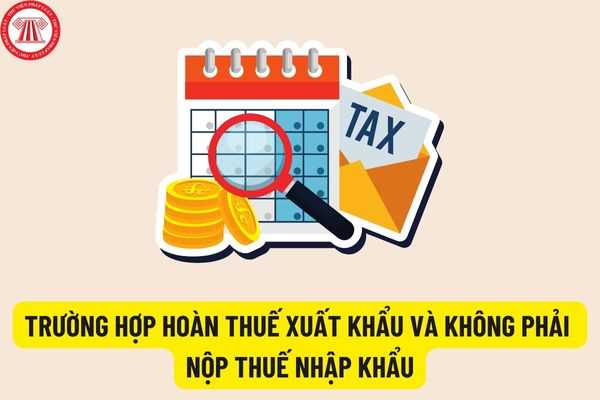 Trường hợp nào sẽ được hoàn thuế xuất khẩu và không phải nộp thuế nhập khẩu? Hồ sơ hoàn thuế đối với hàng hóa xuất khẩu phải tái nhập?