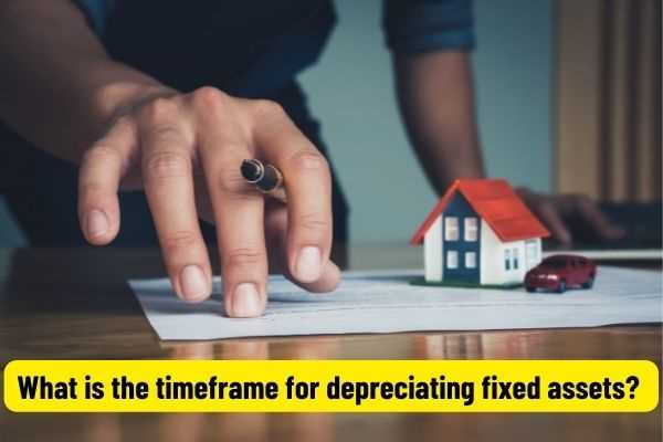 What is the timeframe for depreciating fixed assets? What is the straight-line method of depreciation?