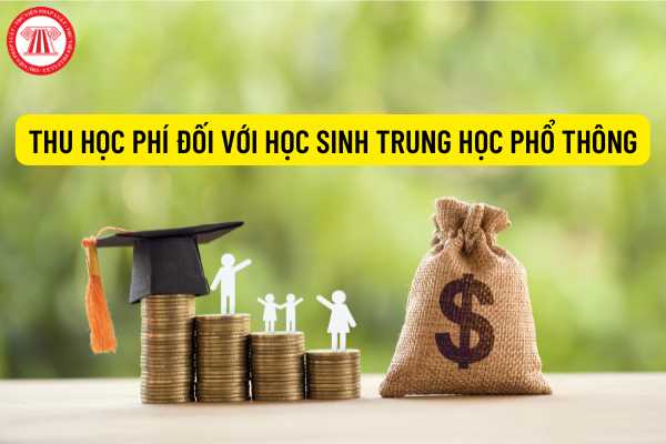 Thu học phí đối với học sinh trung học phổ thông