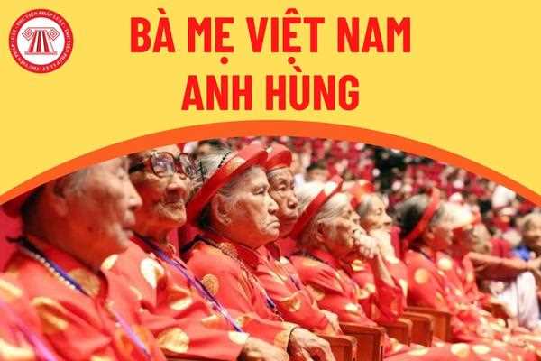 Bà mẹ Việt Nam anh hùng