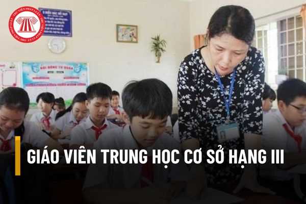 Có bằng tốt nghiệp cao đẳng sư phạm có thể trở thành giáo viên trung học cơ sở hạng III hay không?