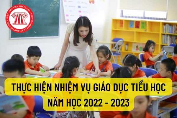 Hướng dẫn thực hiện nhiệm vụ giáo dục tiểu học 2022 - 2023? Tổ chức dạy học môn Tiếng Anh, môn Tin học bắt buộc cho học sinh lớp 3 từ năm học 2022-2023?